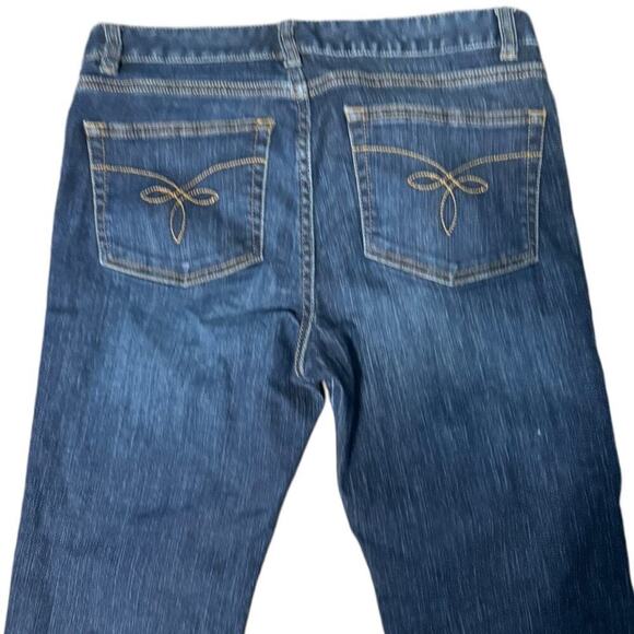 Chaps Ralph Lauren Mid Rise Boot Cut Jeans Sz 6 - Picture 3 of 7